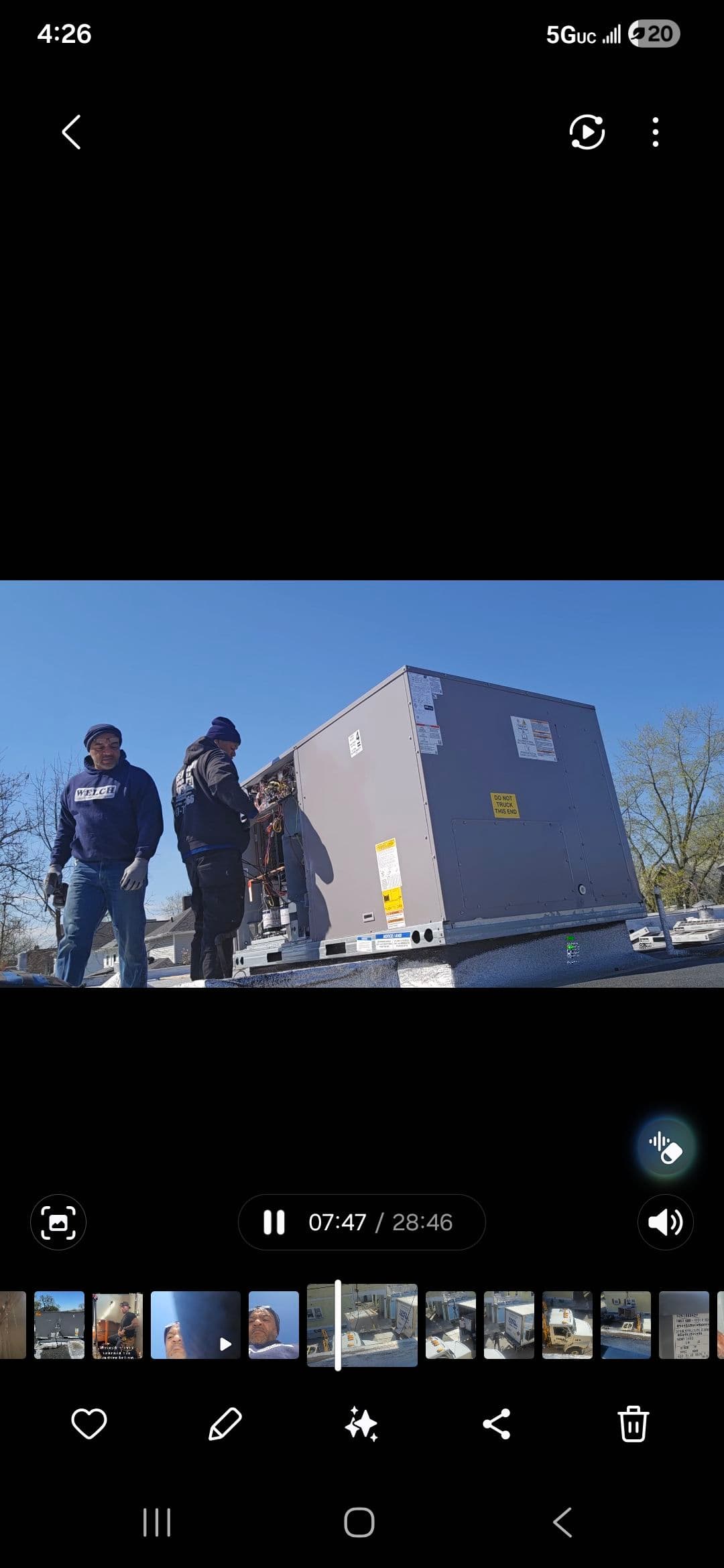 10 Ton Rooftop Package Unit Install in Downtown Indianapolis image