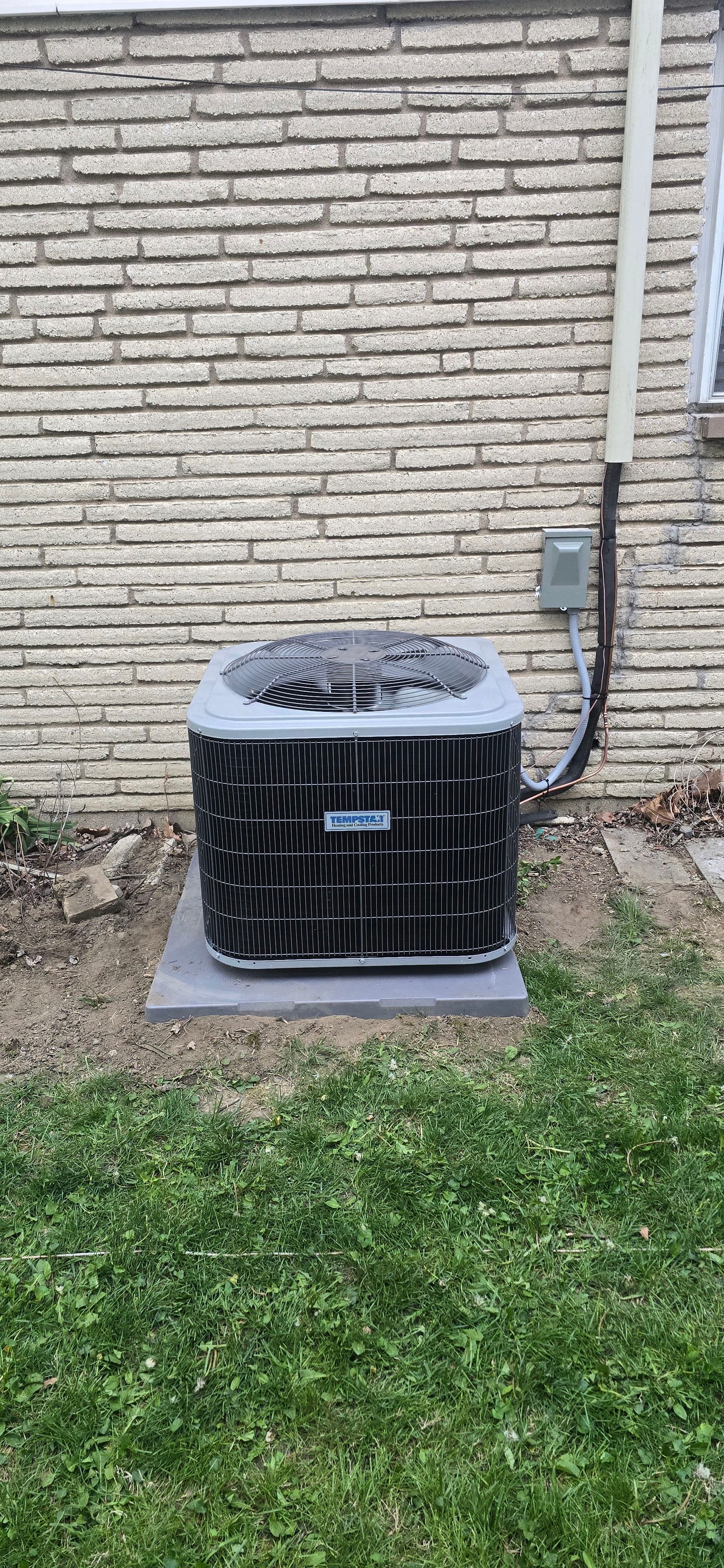 Project Full AC Installation on the Far Eastside - Outdoor Unit to Ductwork image