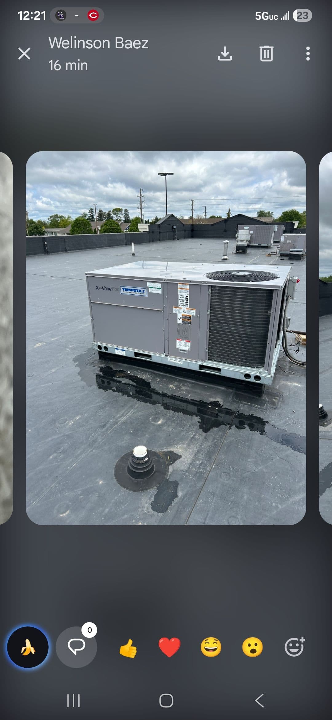 Gallery photos for Rooftop HVAC Unit Replacement Done Right in Cumberland: Image #2