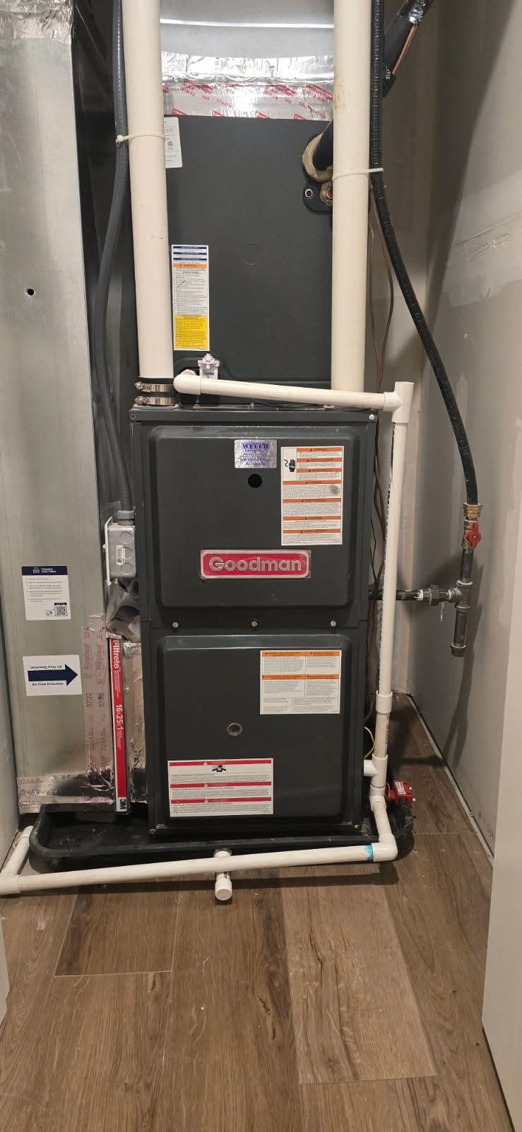 Project Goodman HVAC System Install in Greenfield image