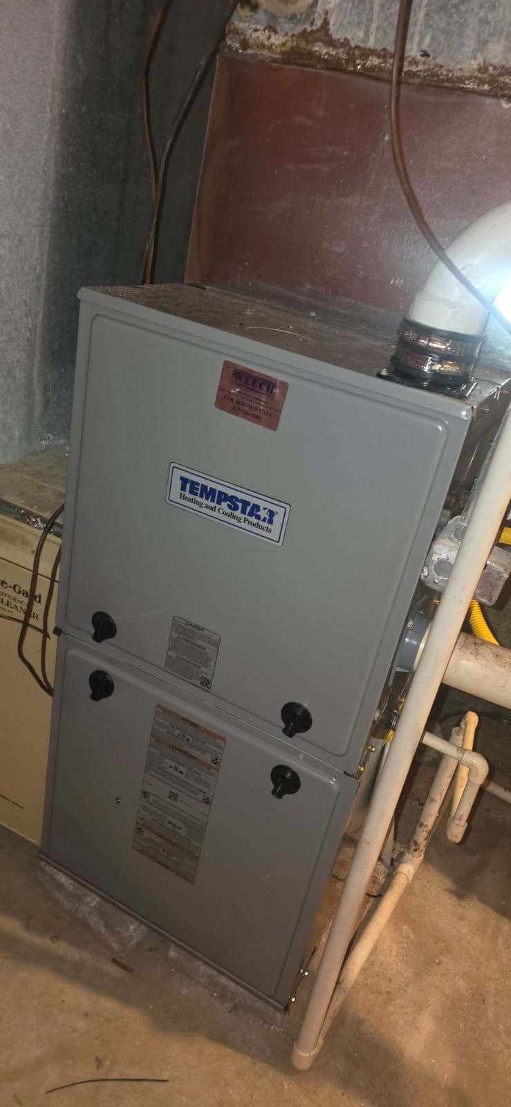 High-Efficiency Tempstar Furnace Installation in Carmel image