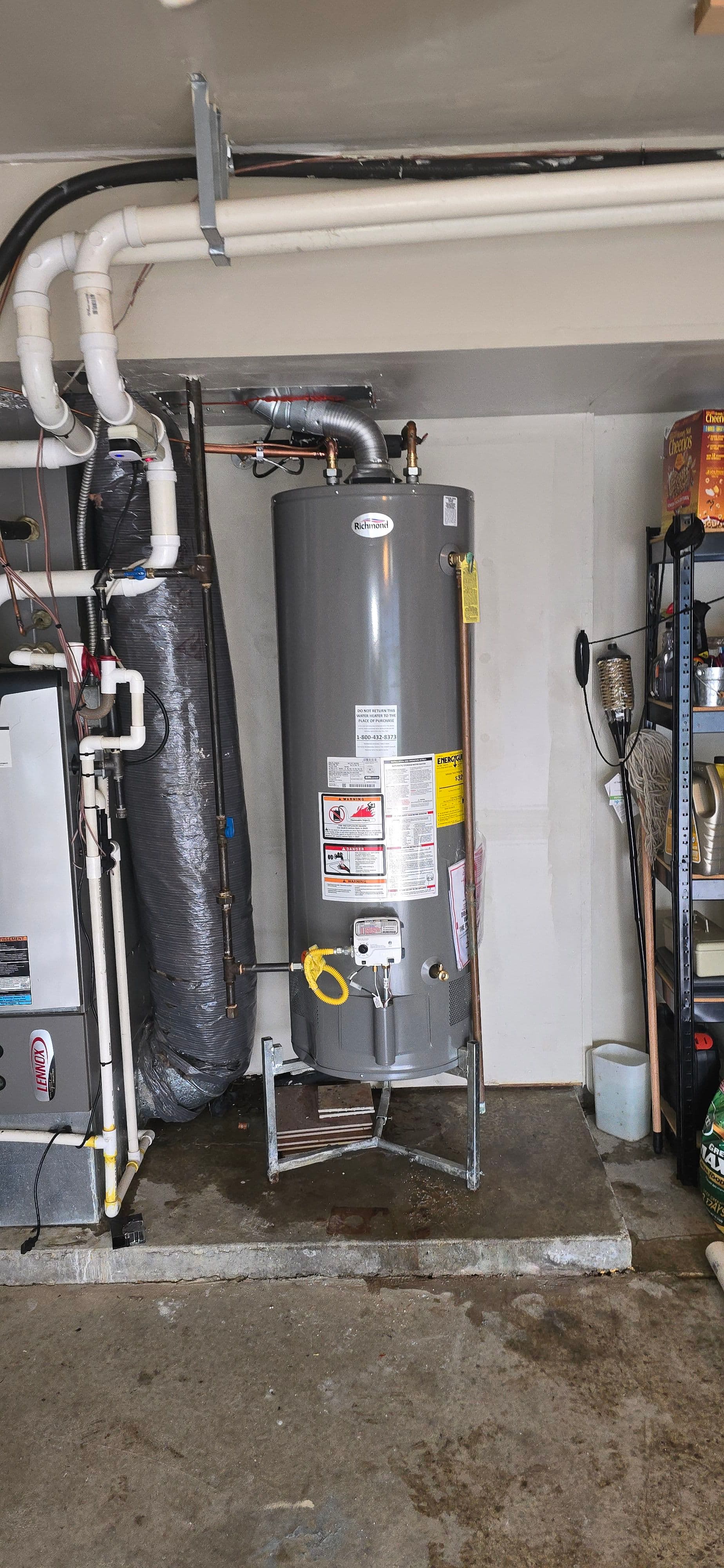 Water Heater Replacement Gets Hot Water Flowing Again in Lawrence image